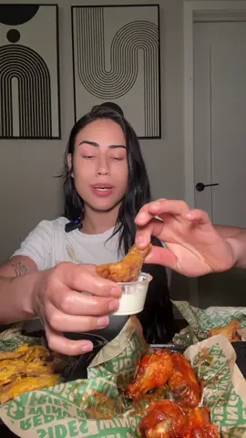 A post by @skylarrr_marie on TikTok caption: Reasons I can never go on Love island 🏝️ part 2 #loveislandusa #loveisland #foodtok #Tatcha #eatwithme #cookwithme #skylarmarie #wingstop  