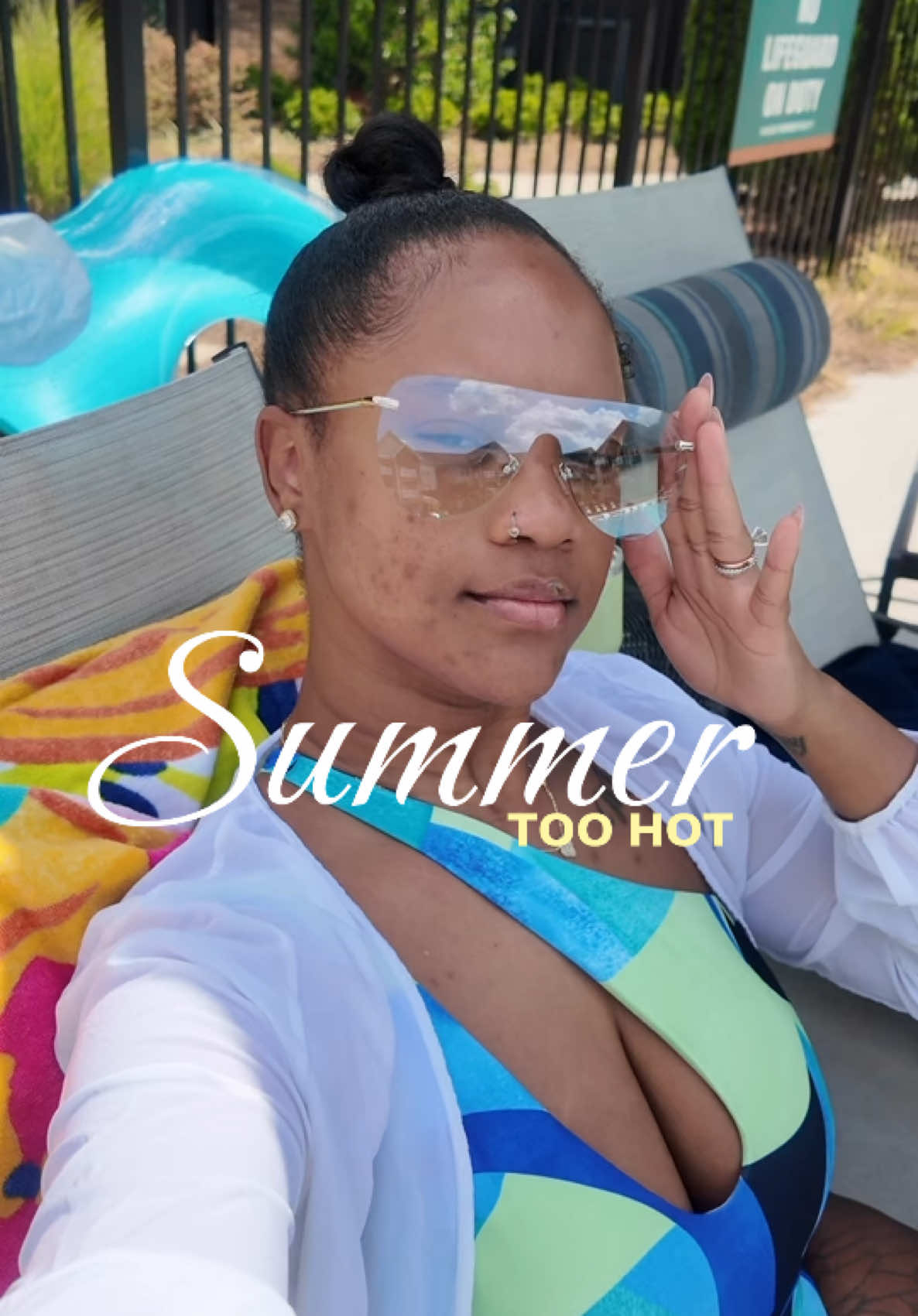 A post by @nikijayy7 on TikTok caption: Summer ☀️ #summervibes #blackfamily #summer2025 