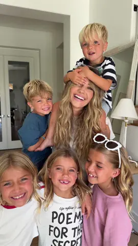 A post by @kylerandmad on TikTok caption: Where are all the mommy’s at? 😂 Mom x 5 over here 😂  #momsoftiktok #momlife 