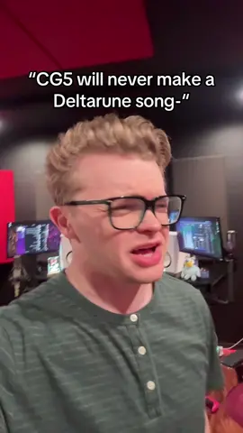 A post by @cg5beats on TikTok caption: is this deltarune song peak? #fyp #cg5 #deltarune @Silva Hound 