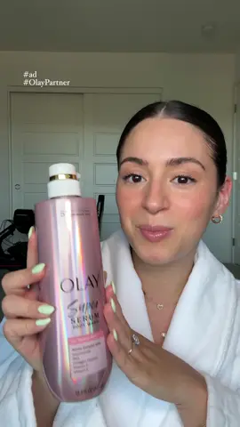 A post by @_thescottfamily on TikTok caption: #ad #OlayPartner @Olay Skin Care has really done it with this Super Serum body wash #olay #superserum #olaybodywash #summer #glow #bodycareroutine #lotion