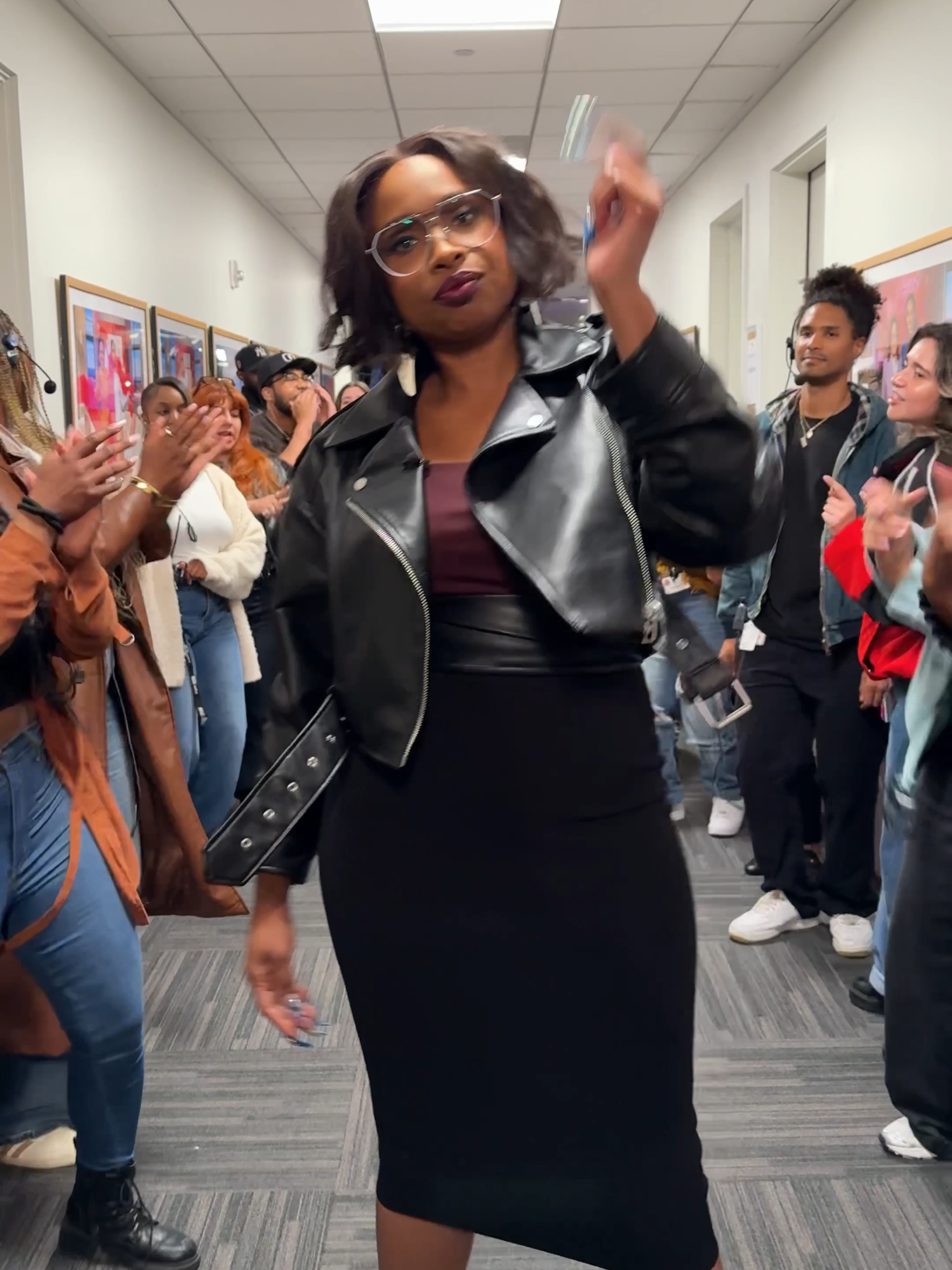 A post by @jenniferhudsonshow on TikTok caption: @iamjhud.official is the best! 💛