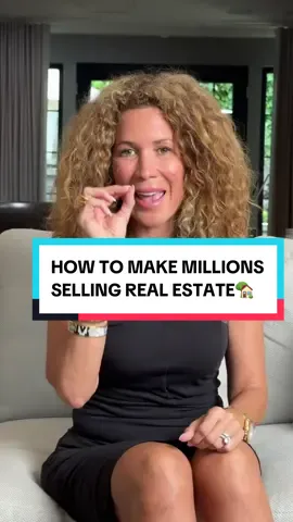 A post by @tatlondono on TikTok caption: How you can become a millionaire selling real estate even if it’s only your first year 🤩🏡 #realestate #realtor #realestateagent #millionaire #realestatelife 