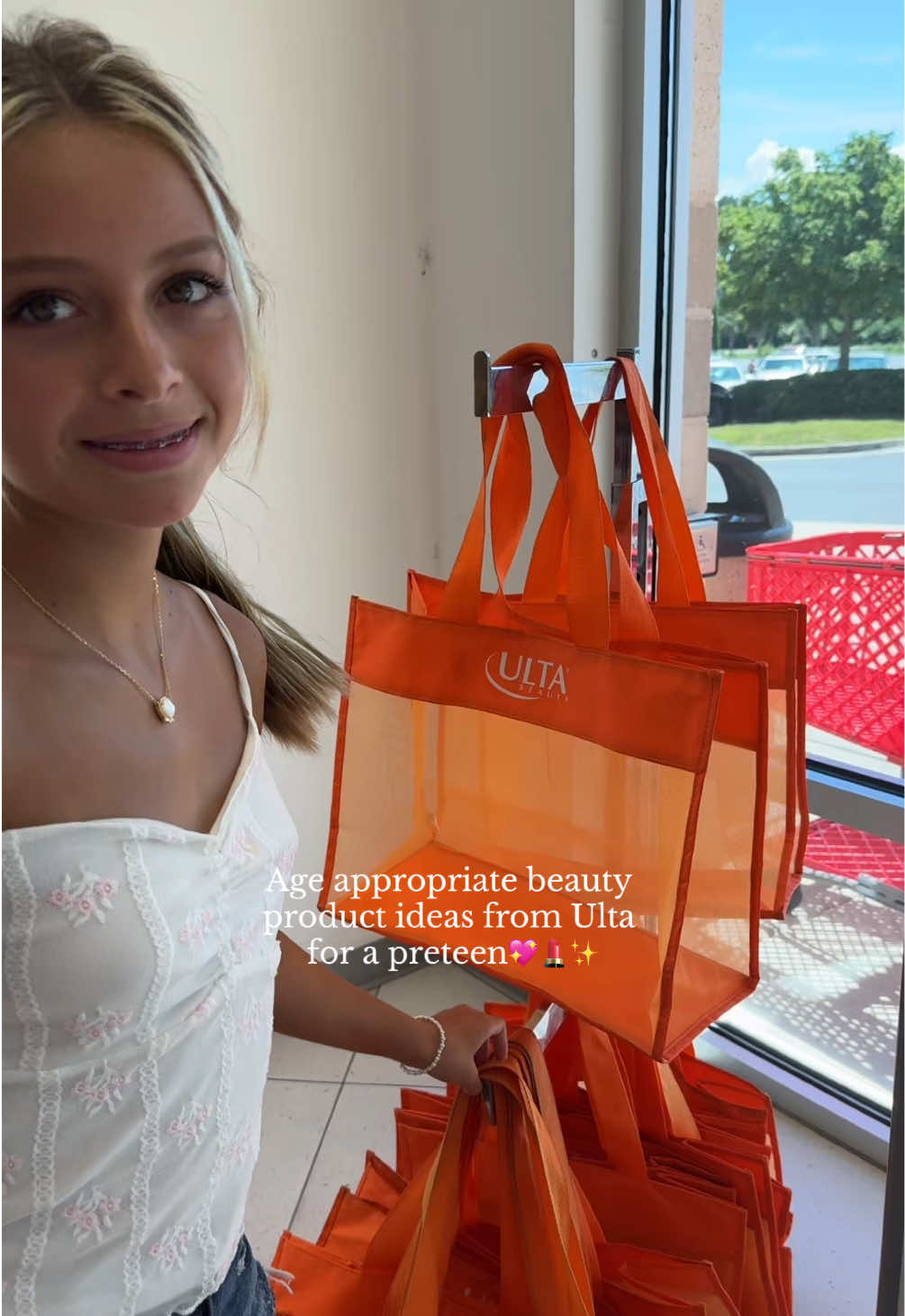 A post by @smalltownbeautybytess on TikTok caption: This has probably been one of my most requested videos💖💄✨🛍️#ulta #beauty #preteen #momsoftiktok #mom #momlife #momtok #ideas #momanddaughter #daughter #girl #girls #shopping #vlog @Ulta Beauty #fyp 