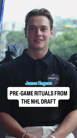 A post by @bauerhockey on TikTok caption: Get to know the future of the game 🎤🤩 We sat down with the #TeamBauer 2025 #NHLDraft class in Los Angeles ahead of their big day.
