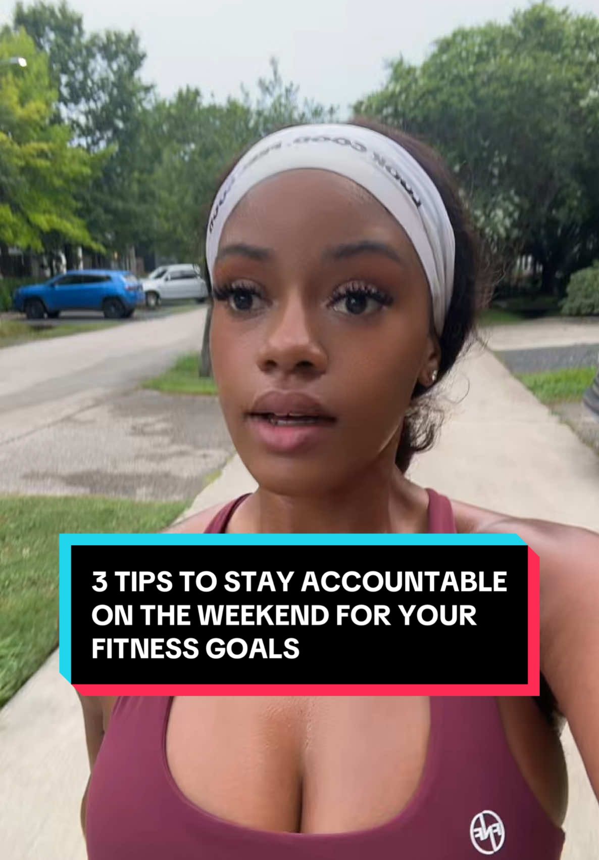 A post by @fitnfineewithpenelope on TikTok caption: Top 3 tips to stay accountable throughout the weekend #fitnessgoal #fatloss #fyppppppppppppppppppppppp 