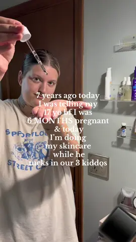 A post by @paigetbrown on TikTok caption: The days are long but the years are short unfortunately #teenparents #momanddad #wemadeit #husbandandwife #momof3 #familyof5 #parents! 