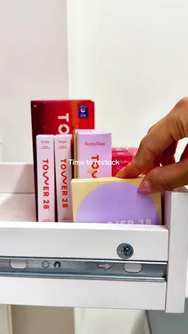A post by @tower28beauty on TikTok caption: We call this the ULTIMATE restock 🙂‍↕️ What are you picking up from our Friends + Family Sale? ✨ #friendsandfamilysale #tower28 #makeuprestock #restock #skincarerestock 