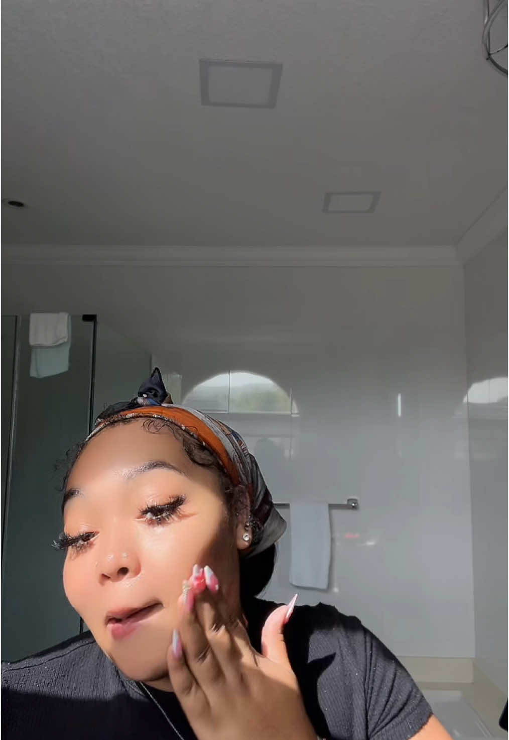 A post by @dadollsamira2 on TikTok caption: Skin care routine in jamaica 🖤😩 • #skin #SkinCare #skincareroutine #faceroutine #foryoupage #fypシ゚viral #viralvideo #skincaretips #skincareroutine #facerountine #dadollsamira2 