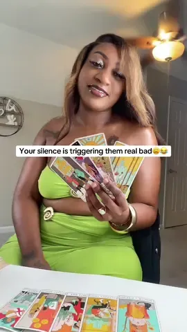 A post by @intuitivemo on TikTok caption: You outside living your best life May the best one win🤪🥰 #intuitivemo #spiritualtiktok #tarotreading #lovereading #karma 