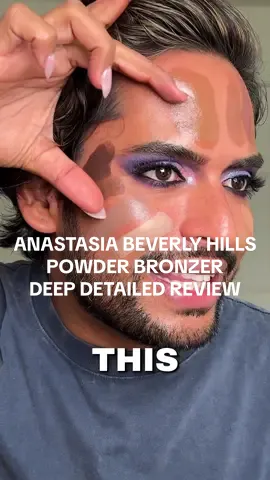 A post by @adityamadiraju on TikTok caption: Deep review of @Anastasia Beverly Hills NEW Smooth Blur Matte Powder Bronzer (7 shades) and my thoughts below 👇🏽  BRONZER OR CONTOUR?! 🧐  - IMHO these are flexible bronzers and contours (BRONTOURS) - Incluisve shade range incline lighter shades for fairer skin tones and deeper shades. Always scope to add more deeper shades!  - Smooth and Blur finish and builds gradually without any patchiness  - No fallout - Online photographs do not do this justice!!  - $38 for a gel hydrid baked brontour is a great find!!  #anastasiabeverlyhills #anastasiabeverlyhillssmoothblurbronzer #smoothblurmattepowderbronzer #bronzer #contour #brontour #newmakeuplaunches2025 #makeupreview #beautytok 