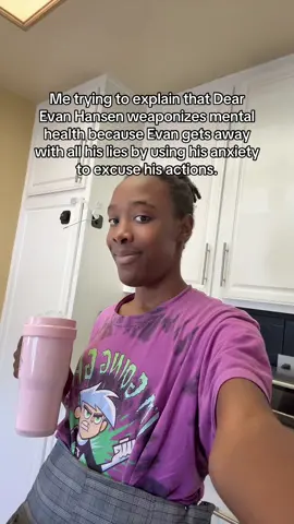 A post by @mooneymusicals on TikTok caption: This is #dearevanhansen slander coming from someone with social anxiety #fyp #rant #hottake #theatrekid #glee #abbottelementary  