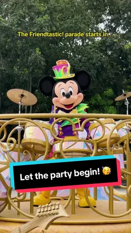 A post by @disneyparks on TikTok caption: Can we get a beat? 🥁✨ 3... 2... 1... It's time for Friendtastic! at Hong Kong Disneyland Resort ✨ #TheMostMagicalPartyOfAll #HK20Party #HongKongDisneyland #Pixar #Disney