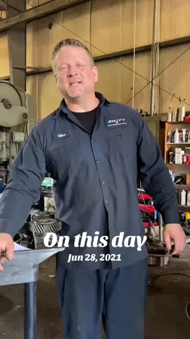 A post by @gearman_93 on TikTok caption: #onthisday #gearman_93 #mechanic #dieselmechanic #trucker #truck #transmission #differential #clutch 