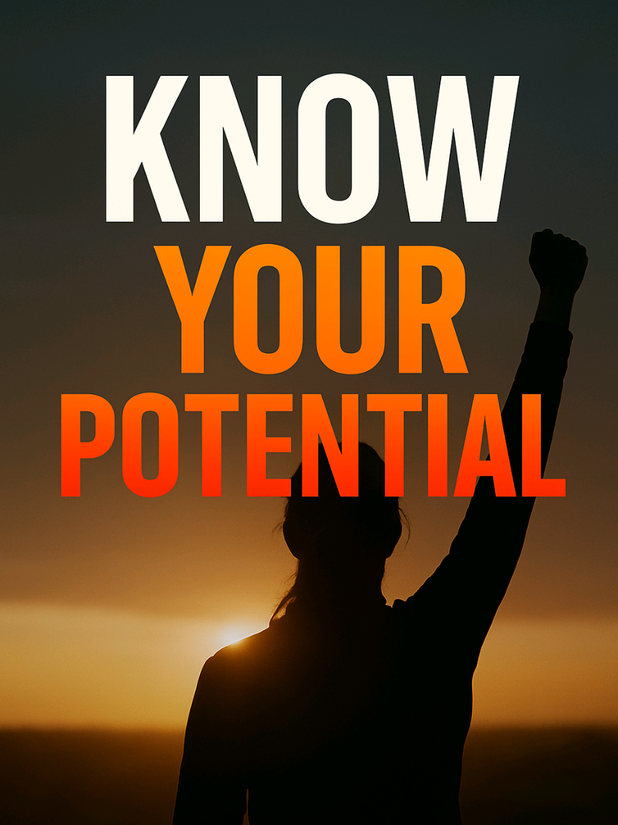 A post by @baraarujiye_ on TikTok caption: POTENTIAL ALLAH KUUGU ABUURE MIYAAD GARANEYSAA?  #knowyourself #potential #success #successmindset #Mondaymindset #farhan_baraarujiye #baraarujin 