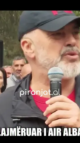 A post by @piranjatofficial on TikTok caption: Dështimi i paralajmëruar i Air Albania pj.1