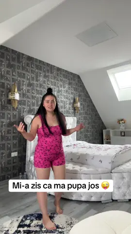 A post by @rebeca.madalinaa on TikTok caption: Asa a zis😜🙈Oare se referea la altceva?