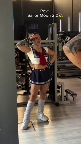 A post by @chiccaf7 on TikTok caption: Io sono Sailor Moon, e ti allenerai anche se non vuoi.💫