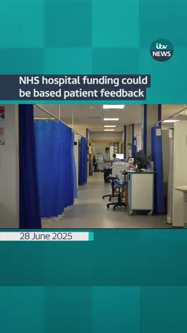 A post by @itvnews on TikTok caption: The NHS is to link some hospital funding to performance, ITV News understands. Patients will be asked about their experiences and their feedback would then be the basis for whether funding stays or goes elsewhere #itvnews #hospitals #NHS