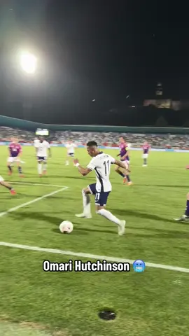 A post by @uefaeuro on TikTok caption: This assist is crazy 😍 #U21EURO #OmariHutchinson #England 