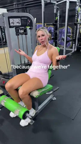 A post by @lisahenderson_ on TikTok caption: even though we do more yapping than lifting 😬🤣 @liz 🩷🫧🌸🌞 #girls #gymhumor #jokes #microinfluencer #gymgirl #girlhumor 