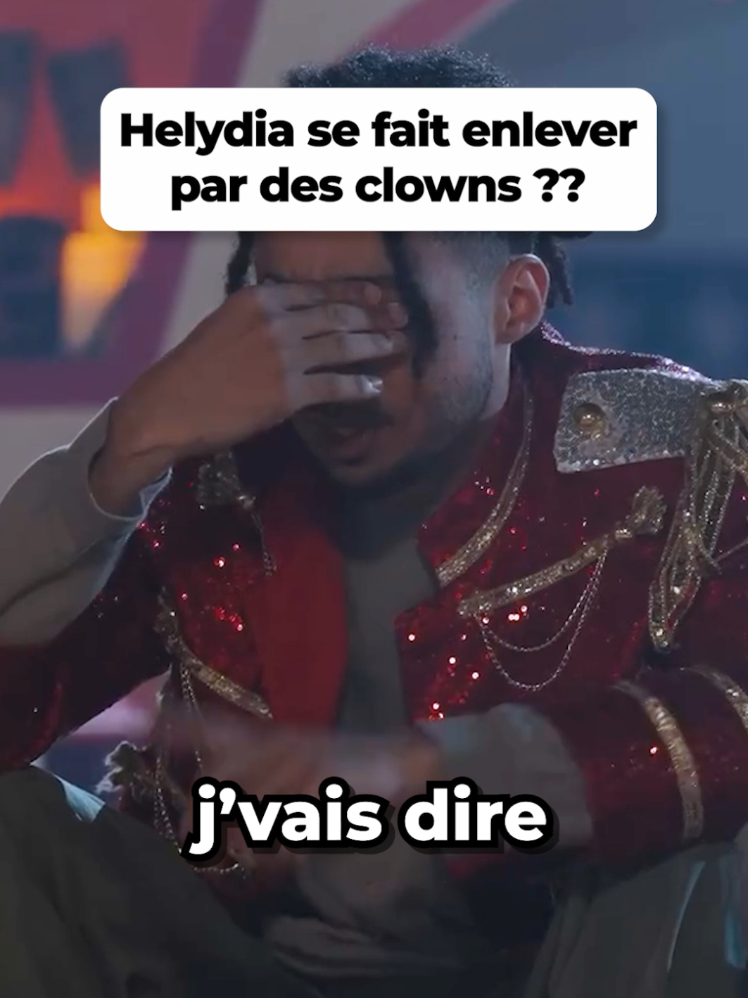 A post by @helydiaa on TikTok caption: Y'a des clowns qui m'ont attaqué 💀 #helydia #mastu #pourtoi 
