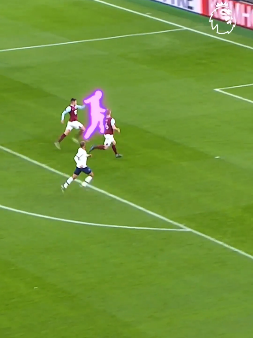 A post by @premierleague on TikTok caption: Can you name the scorer of this iconic goal? 🔍