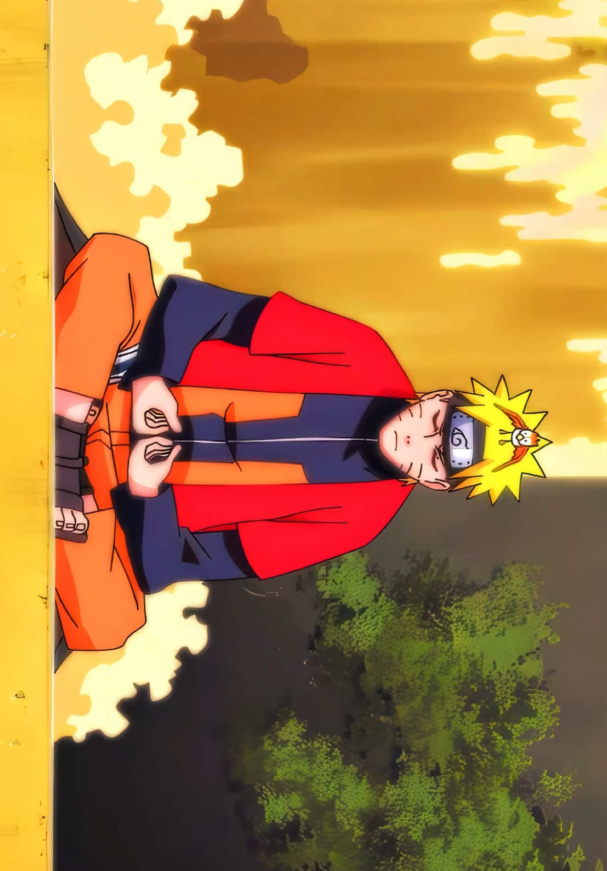 A post by @quatravfx on TikTok caption: #aesthetic #wallpaper #anime #edit #naruto 