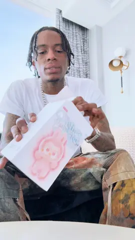 A post by @souljaboytv on TikTok caption: Labubu unboxing 