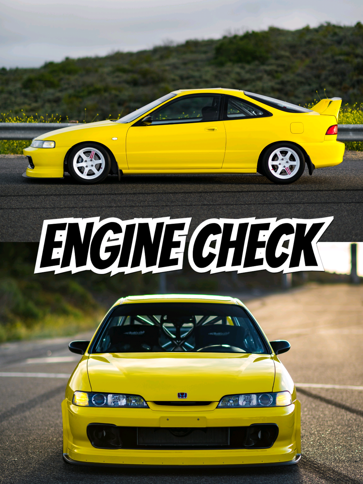A post by @omgbuilds on TikTok caption: Post canyon run check! | #OMGBUILDS | #TuningCar | #TikTokAutoCampaign | #INTEGRA 