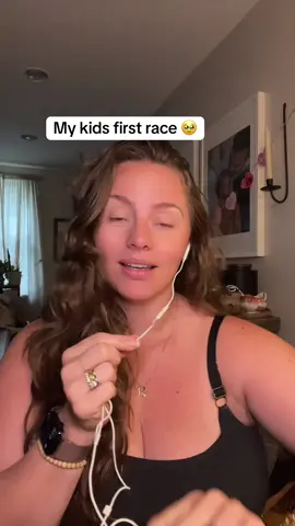 A post by @latchingwithgrace on TikTok caption: Everyone had such a fun morning. They especially loved ending the morning with waffles and bagels! And immediately after the race was done they asked to do more 🥹. Proud mom 🩷😭 ##momsoftiktok##toddlermom##ditl##morning##run##runner##runners##race