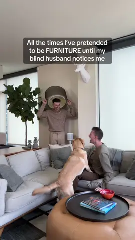 A post by @matthewandpaul on TikTok caption: Pranking takes patience 😂 #blind #couplesprank 