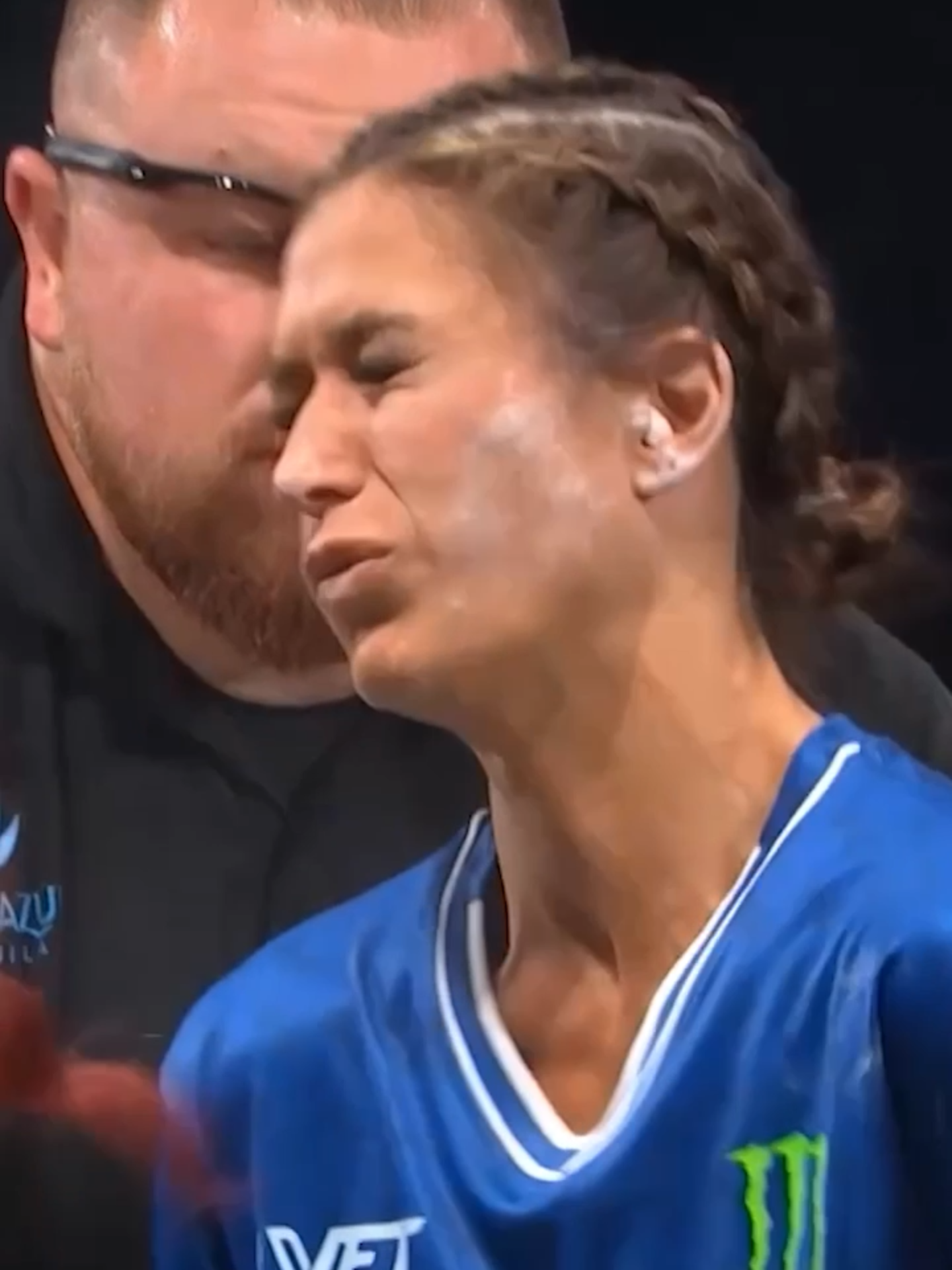 A post by @powerslap on TikTok caption: Ellie came ready to eat in her debut 🍽️🔁 Rewatch all the action from $VET #PowerSlap13 NOW on YouTube