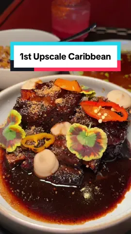 A post by @jenz_losangeles on TikTok caption: 🤤The FIRST and ONLY upscale Caribbean restaurant in Los Angeles ✨📍Lucia LA #la #restaurant #recommendation #WhereToEat #caribbean #jamaican #Foodie #dateidea #comfortfood 