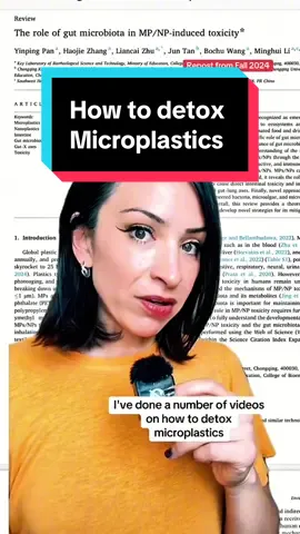 A post by @antiplasticlady on TikTok caption: Replying to @Grandmaa Andy the real answer is so much easier than people think… But most people just don’t wanna do it… Eating as fresh and unprocessed as you possibly can ! #microplastics #detox 