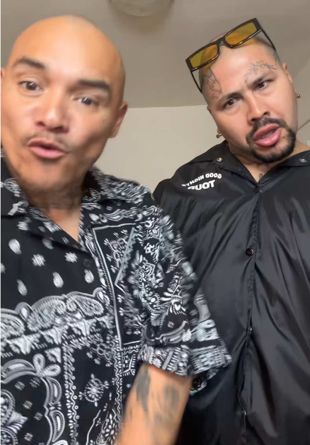A post by @trinoxadam on TikTok caption: Big Mad @Ktlyn  #bigmad #fypシ゚viral #fypシ゚ #iconic #lipsync #duo #legend #trinoxadam #fypage #fyy #fyp #la #weekends #saturdayvibes #fu #foryoupage #losangeles #fypp #xyzbca #parati #viralvideo #tiktok #latino #chicano #mexican #fyyyyy 