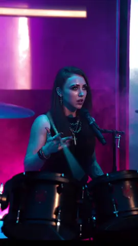 A post by @kamikehoe on TikTok caption: FULL EP “KANDY” DROPS JULY 25   #altrock #NewMusic #drummergirl 