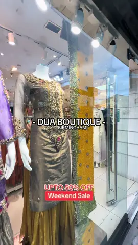 A post by @duaboutiqueuk on TikTok caption: #duaboutique MaShaAllah 😍 #foryou #viral #trending #pourtoi #goviral #desi #trending #parati #viralvideo #designer #ladypoolroad #birmingham #fyp 