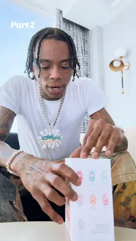 A post by @souljaboytv on TikTok caption: Part 2 Labubu unboxing 