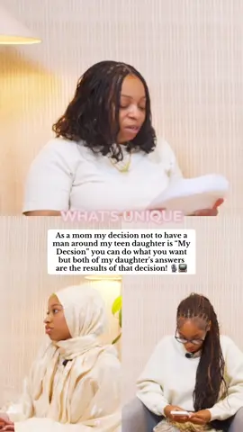 A post by @mommanager_glow on TikTok caption: You may know us Mom Manager Glow, Semaj, and Sahara from our social media, channels and you've seen glimpses of our close bond. For our 1st episode, we decided to dive right into a Q&A session that truly highlights the dynamic relationship you all love. But here’s the twist: I had no idea what answers I'd be hearing from Semaj and Sahara until we started filming! This unscripted approach allowed for genuine, spontaneous reactions and answers that truly showcase our authentic relationship, so subscribe and get ready to see the real us, unfiltered and unscripted. #momanddaughters #relatablemom #realmomlife #motherhood #relatablemomcontent #momsanddaughters 