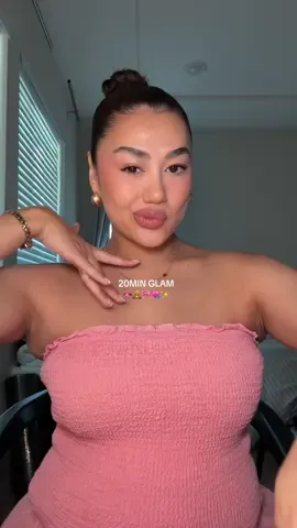 A post by @gracielavx on TikTok caption: makeup I do mostly everyday🫦🎀💗  -Pond’s moisturizer  -@Rare Beauty brow gel -@Maybelline NY grippy serum -@milkmakeup skin tint -RareBeauty bronzer stick  -@makeupforever skin blush palette / concealer / setting powder -@sephora collection microsmooth powder  -@Fenty Beauty bronzer  -@DIBSBEAUTY blush  -Maybelline mascara  -@Morphe Cosmetics lip liner  -@Kosas wet stick lipstick  @Charlotte Tilbury airbrush setting spray 