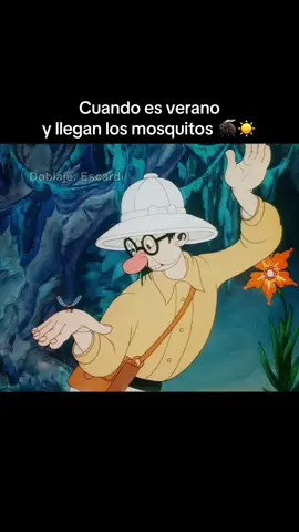 A post by @escardii on TikTok caption: Cuando es verano y llegan los mosquitos 🦟☀️ #parati #escardi 