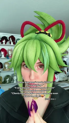 A post by @umbrawigs on TikTok caption: Tell me you’re not an adult who understands how expensive it is to run a business with employees—without telling me you’re not an adult who understands how expensive it is to run a business with employees. Teenagers often don’t understand that custom art is a luxury, not a necessity. They also don’t realize how damaging it is to small businesses when they publicly complain about prices they don't fully understand. This isn’t a hobby for me—it’s my livelihood, my career. Can’t afford something? That’s fine. No one is forcing you to buy it. What’s not fine is dropping promo comments saying you can create the same thing for way less. That’s not the flex you think it is. I would hope you’re charging what your time and talent are actually worth. A percentage of people offering wig commissions do it part-time —they may live at home, have roommates, or hold down another full-time job. That’s why they can afford to charge less—their livelihood doesn’t depend on it. But for full-time wigmakers, this is the job. This is the career. Pricing reflects that reality. It's okay if you don't like me, I’ll be the punching bag—but please don’t make things harder for other small businesses that rely on fair pricing to survive. . #wigcommission #wigstyling #cosplaywig #cosplaywigstyling #wigs #wigmaker #umbrawigs #GenshinImpact #genshin #kukishinobu #kuki #kukishinobuwig #cosplaycommunity 