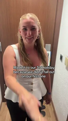 A post by @saffronengland on TikTok caption: Look at us go #girlsholiday #holiday #uk #costabrava #spain #summer #foryou 