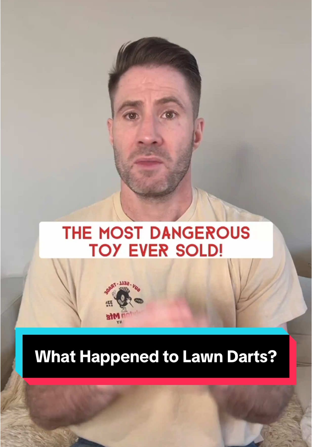 A post by @drjoe_md on TikTok caption: They were marketed as a harmless backyard game—until they sent over 6,000 people to the ER and took out several children. In 1988, lawn darts were officially banned after the tragic death of 7-year-old Michelle Snow. Her father led the charge to get them off the market. Lawn darts didn’t disappear because they weren’t fun—they disappeared because they were deadly. #80skid #genx #darkhistory #dangerous 