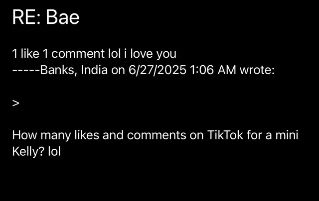 A post by @indiaroyaleb on TikTok
