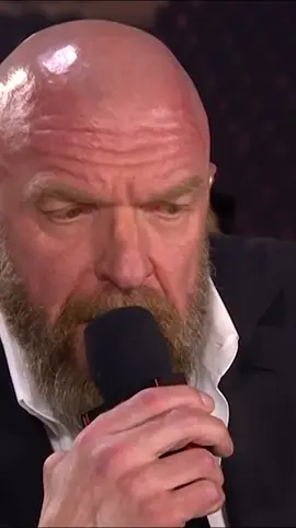 A post by @wwe on TikTok caption: This match had meaning both in and out of the ring 👏 #WWENOC #WWE #TripleH 