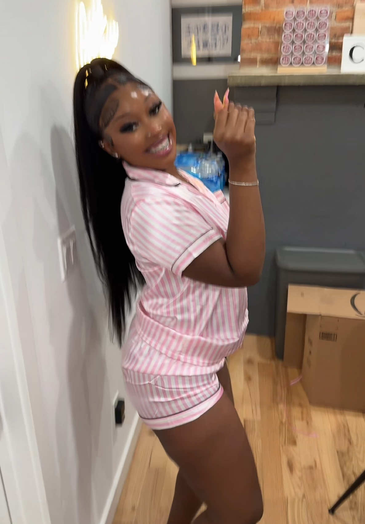 A post by @_teemalii on TikTok caption: Slumber party w my girlies 💞