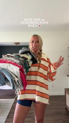 A post by @lily.mags on TikTok caption: June favorites! Recent Summer fashion favorites haul 🧚🏼‍♀️🪻🍊💄 #monthlyfavorites #summerfashion #fashionfavorites #cuteclothes #haultok 