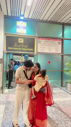 A post by @zh.vlogs.official on TikTok caption: No one can understand the pain of a wife when she is saying good bye to a husband 